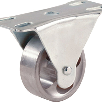 Shepherd Hardware 9184 Rigid Caster, 2-1/2 in Dia Wheel, 1 in W Wheel, Cast Iron Wheel, 175 lb :EA: QUANTITY: 1