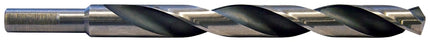 Vulcan Jobber Drill Bit, 13/32 in Dia, 5-1/4 in OAL, 3-Flat, Reduced Shank :CD: QUANTITY: 1