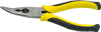 Stanley 89-871 Nose Plier, 6-3/8 in OAL, 1-1/4 in Jaw Opening, Black/Yellow Handle, Comfort-Grip Handle, 11/16 in W Jaw :CD 1: QUANTITY: 1