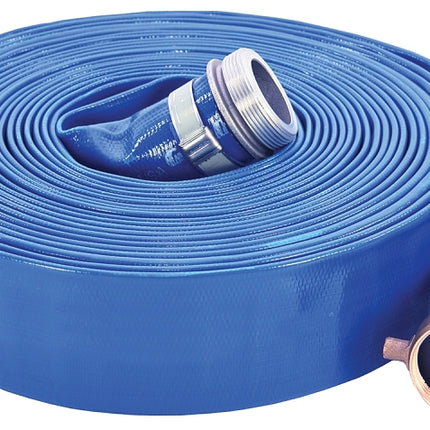 Abbott Rubber COLORmaxx Series 1147-3000-50 Pump Discharge Hose Assembly, 3 in ID, 50 ft L, Male x Female, PVC :EA: QUANTITY: 1