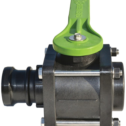 Green Leaf VF204FP Ball Valve, 2 x 2 in Connection, Female NPT x Male, 125 psi Pressure, Manual Actuator :EA: QUANTITY: 1