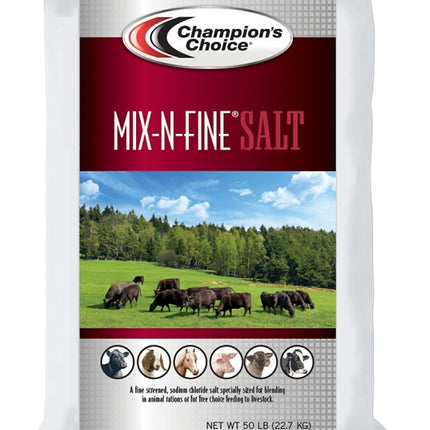 Champion's Choice 100012682 Livestock Salt, 50 lb Bag :BAG: QUANTITY: 1