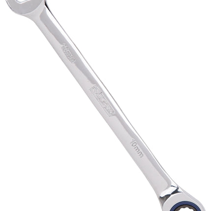 Vulcan PG10MM Combination Wrench, Metric, 10 mm Head, Chrome Vanadium Steel, Polished Mirror :EA: QUANTITY: 1