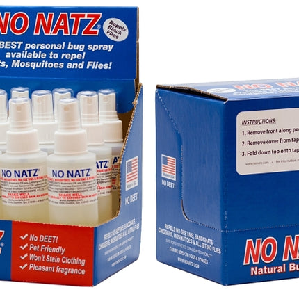 No Natz 4009 Bug Repellent, 2 oz, Bottle :EA: QUANTITY: 12
