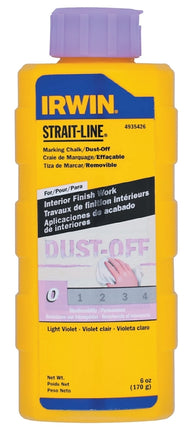 Irwin 4935426 Marking Chalk Refill, Light Violet :EA: QUANTITY: 1