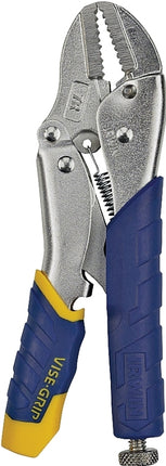 Irwin Fast Release Series 4935581 Locking Plier, 5 in OAL, 1-1/8 in Jaw Opening, Ergonomic Handle, 3/8 in W Jaw :CD 1: QUANTITY: 1