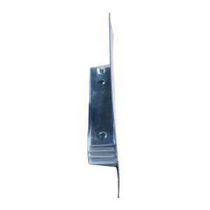 Prosource CB-B04-C4PS Corner Brace, 4 in L, 4 in W, 7/8 in H, Steel, Zinc-Plated, 3.1 mm Thick Material :CD 4: QUANTITY: 1