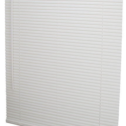 Simple Spaces PVCMB-10A Blind, 64 in L, 35 in W, Vinyl, White :EA: QUANTITY: 4