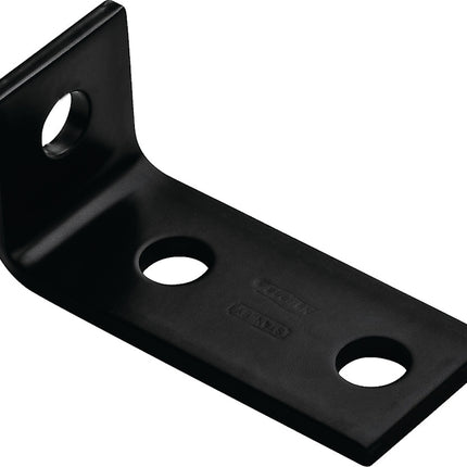 National Hardware 1152BC Series N351-479 Corner Brace, 3-1/2 in L, 1-1/2 in W, 1.6 in H, Steel, Powder-Coated, 1/BX :EA: QUANTITY: 1