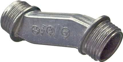 Halex 04005B Offset Nipple, 1/2 in, 0.93 in OD, Zinc :BX10: QUANTITY: 1