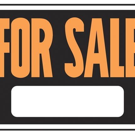Hy-Ko Hy-Glo Series 3006 Identification Sign, For Sale, Fluorescent Orange Legend, Plastic :EA: QUANTITY: 10