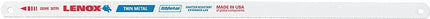Lenox 20146V232HE Hacksaw Blade, 1/2 in W, 12 in L, 32 TPI, Steel Cutting Edge, 10/PK :CD 10: QUANTITY: 1