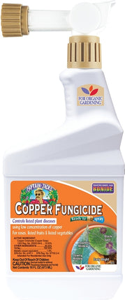 Bonide 813 Ready-to-Spray Fungicide, Liquid, Acid, Blue, 6 pt :PINT: QUANTITY: 1