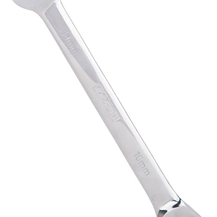 Vulcan PG18MM Combination Wrench, Metric, 18 mm Head, Chrome Vanadium Steel, Polished Mirror :EA: QUANTITY: 1