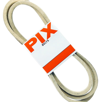 PIX P-9540280 Replacement V-Belt, 5/8 in W, White, 36 in, 38 in, 42 in, 46 in, 50 in Deck :EA: QUANTITY: 1