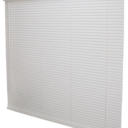 Simple Spaces PVCMB-15A Blind, 64 in L, 47 in W, Vinyl, White :EA: QUANTITY: 4