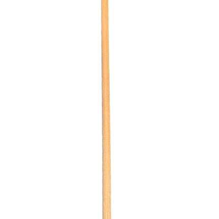 Birdwell 5024-4 Contractor Push Broom, 3 in L Trim, Synthetic Blend Fiber Bristle, Hardwood Handle :EA: QUANTITY: 1