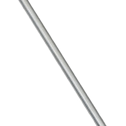 Stanley Hardware N179-333 Threaded Rod, 3/8-16 Thread, 12 in L, A Grade, Steel, Zinc, UNC Thread :EA: QUANTITY: 1