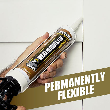 Titebond WeatherMaster 43991 Sealant, Crystal Clear, -75 to 250 deg F, 10.1 oz Cartridge :EA: QUANTITY: 1