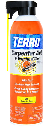 Terro T1901-6 Carpenter Ant and Termite Killer, Liquid, Spray Application, 16 oz, Aerosol Can :EA: QUANTITY: 1