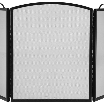 Simple Spaces CPO90505BK3L 3-Panel Fireplace Screen, Black :EA: QUANTITY: 1