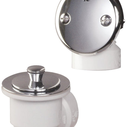 Keeney 621PVCDSBN Bath Drain Assembly, Brass, Satin Nickel :EA: QUANTITY: 1