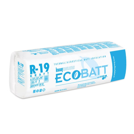 Knauf Insulation B11E R19K Building Insulation, 94 in L, 23 in W, Steel :BAG: QUANTITY: 1