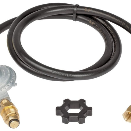 Mr. Heater F273071 Hose and Regulator Assembly, 3/8 in Connection, 5 ft L Hose, Brass :EA: QUANTITY: 1