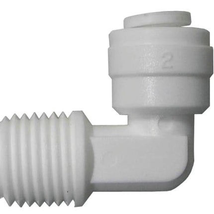 Watts PL-3028 Tube Elbow, 3/8 x 1/4 in, 90 deg Angle, Plastic, 150 psi Pressure :EA: QUANTITY: 1