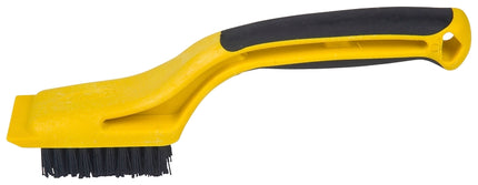 Hyde 46804 Stripping Brush, 2-1/4 x 1-1/8 in Brush, Nylon Trim, Rubber Handle :EA: QUANTITY: 1