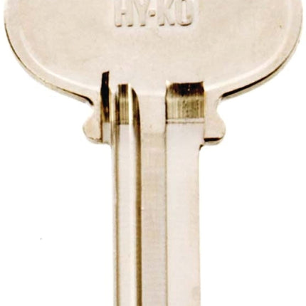 Hy-Ko 11010S4 Key Blank, Brass, Nickel, For: Sargent Cabinet, House Locks and Padlocks :EA: QUANTITY: 10