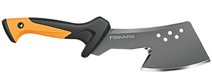 Fiskars 385081-1001 Clearing Hatchet, 18 in OAL, 9 in L Blade, Steel Blade :EA: QUANTITY: 1