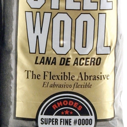 Homax 106600-06 Steel Wool, #0000 Grit, Super Fine, Gray :PK 16: QUANTITY: 1