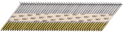 Senco HC28APBX Collated Nail, 3-1/4 in L, Steel, Bright Basic, Clipped Head, Smooth Shank :BX25C: QUANTITY: 1
