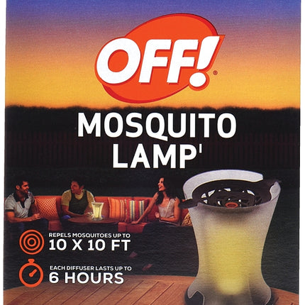 OFF! 76087 Mosquito Repellent Lamp :EA: QUANTITY: 4