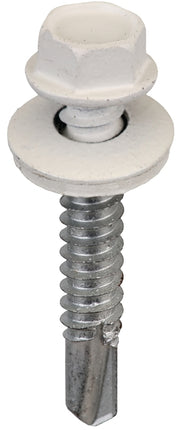 Acorn International SW-MM1412W250 Screw, #14 Thread, Hex Drive, Self-Drilling, Self-Tapping Point, Steel, 250 BAG :BAG: QUANTITY: 1