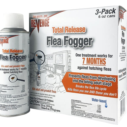 Bonide 685 Flea Fogger, 6000 cu-ft Coverage Area :PK  3: QUANTITY: 1