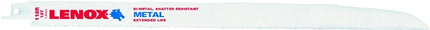 Lenox 21510118R Reciprocating Saw Blade, 3/4 in W, 12 in L, 18 TPI :CD 5: QUANTITY: 1
