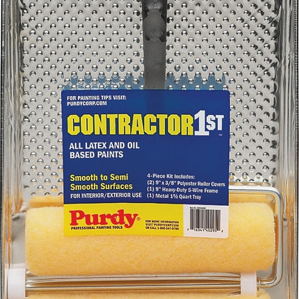 Purdy 140810200 Roller and Tray Kit, Yellow :SET: QUANTITY: 1