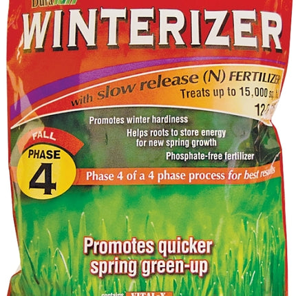 DuraTurf 60444 Winterizer, 48 lb, Granular, 12-0-15 N-P-K Ratio