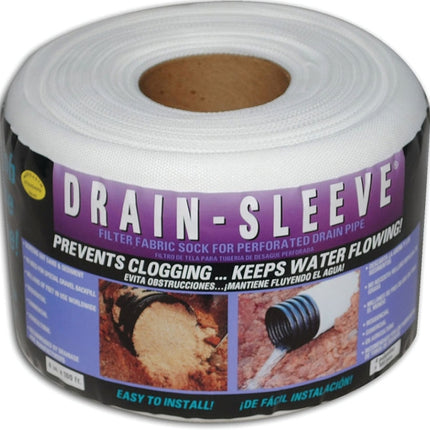 Carriff Corp 04100-10 Drain Sleeve Sock, Fabric
