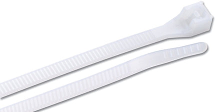 Gardner Bender 46-315 Cable Tie, Double-Lock Locking, 6/6 Nylon, Natural :PK100: QUANTITY: 1