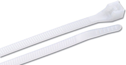 Gardner Bender 46-315 Cable Tie, Double-Lock Locking, 6/6 Nylon, Natural :PK100: QUANTITY: 1