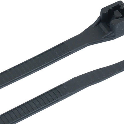 Gardner Bender 46-415UVB Cable Tie, Double-Lock Locking, 6/6 Nylon, Black :PK 50: QUANTITY: 1