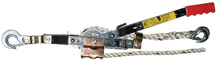 Maasdam A-20 Rope Puller, 0.75 ton Lifting, 1500 lb Pull Force, 8 in Mini Between Hooks, 1/2 in Dia Rope/Cable :EA: QUANTITY: 1