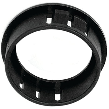 Jandorf 61426 Conduit Bushing, Nylon, Black, 15/16 in Dia Panel Hole, 0.453 in Thick Panel :CD: QUANTITY: 1