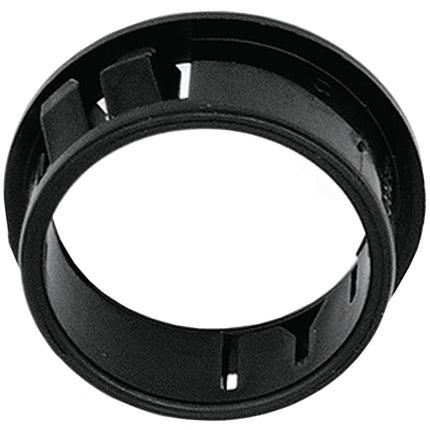 Jandorf 61427 Conduit Bushing, Nylon, Black, 15/16 in Dia Panel Hole, 0.453 in Thick Panel :CD: QUANTITY: 1
