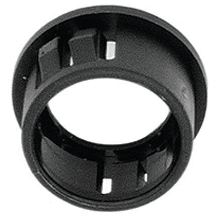 Jandorf 61435 Conduit Bushing, Nylon, Black, 1/2 in Dia Panel Hole, 0.406 in Thick Panel :CD: QUANTITY: 1
