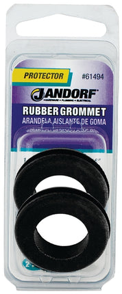 Jandorf 61494 Grommet, Rubber, Black, 5/16 in Thick Panel :CD: QUANTITY: 1