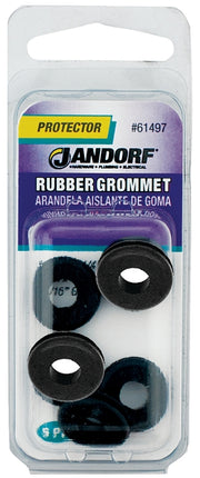 Jandorf 61497 Grommet, Rubber, Black, 3/16 in Thick Panel :CD: QUANTITY: 1
